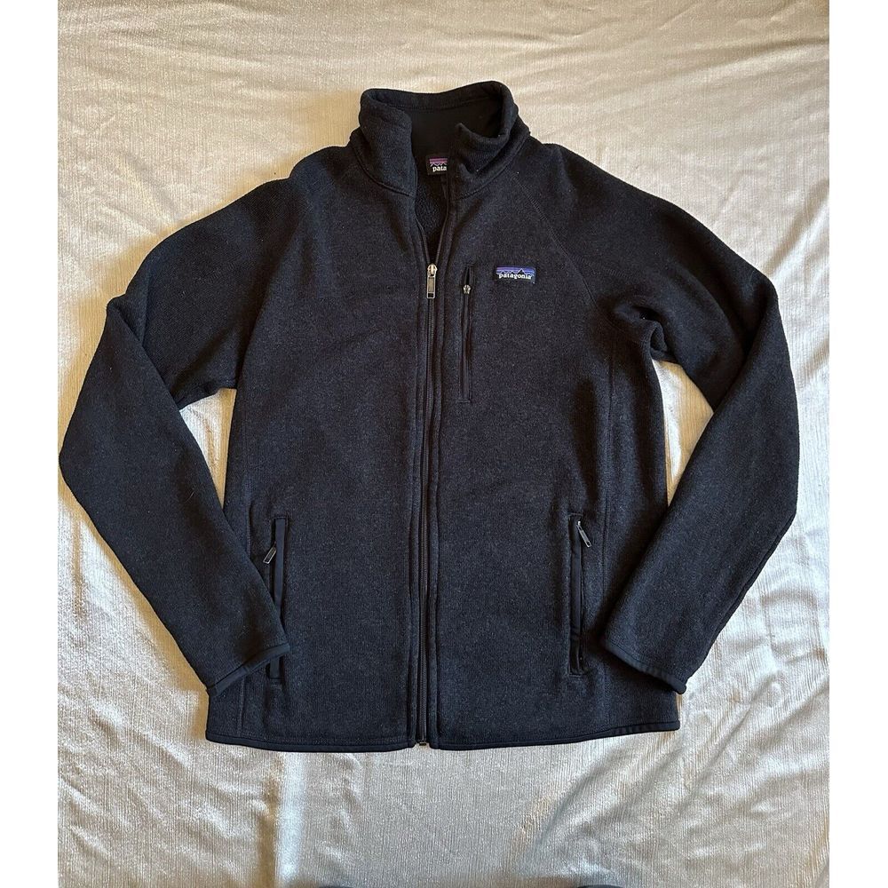 Patagonia Better Sweater Full-Zip Knit Fleece Jacket - Men's‎ Medium Black